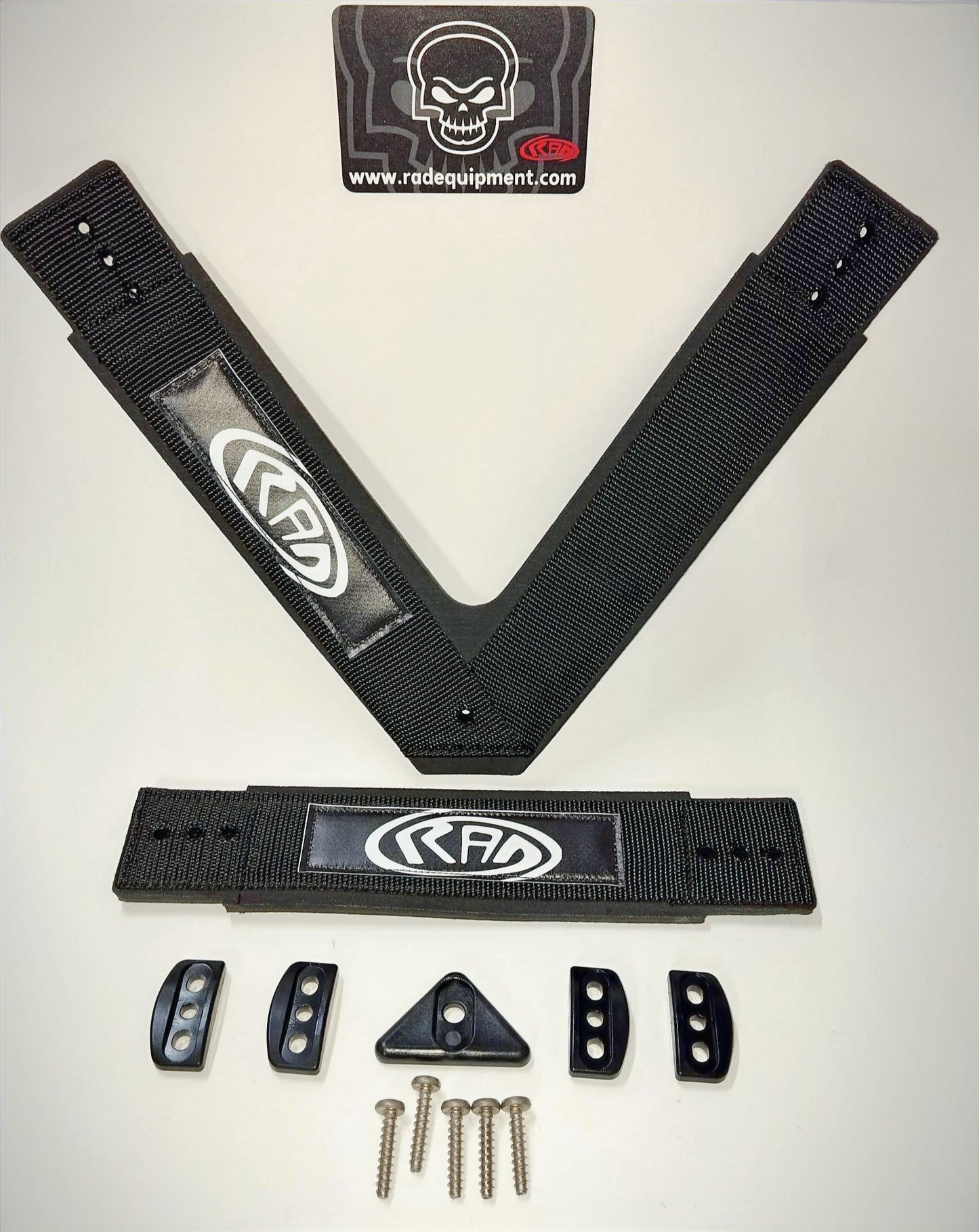 Set di cinghie a V Super sottile in soffice gomma logo RAD