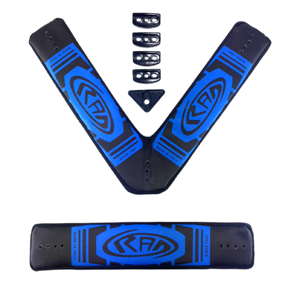 Set completo a V logo RAD - color brand design