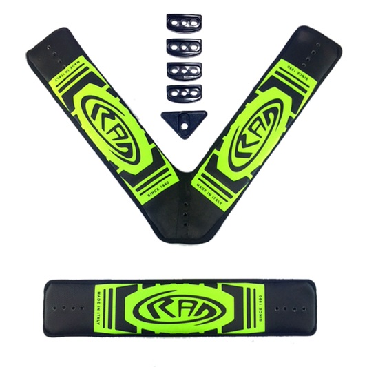 Set completo a V logo RAD - color brand design